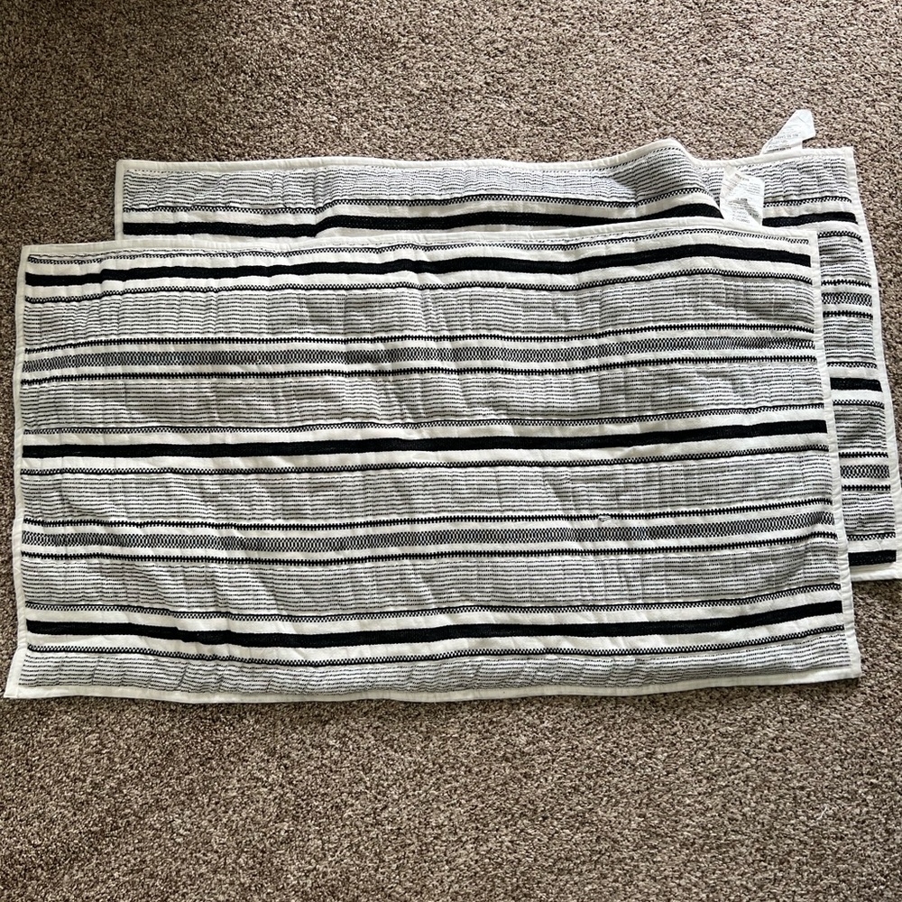 Hearth & Hand with Magnolia Stripe KING sham set